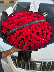A Grade 100 Premium Rose Bouquet