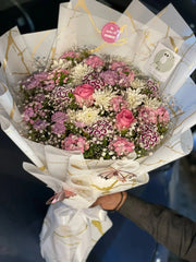 Festive Bloom Flower Bouquet