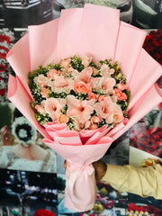 Pink Rose Flower Bouquet