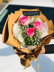 Sweet Sentiment Rose Bouquet