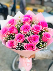Pink Baloom Bouquet